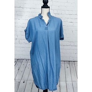 Thread+Supply Blue Long Top Size M
